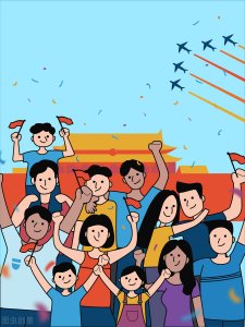 ​祖国句子唯美（庆祝祖国周年华诞，国庆节对祖国的祝福语句）